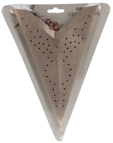 Stea de Crăciun suspendată, 45 cm, champagne