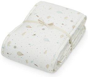 Apărătoare pentru pătuț fildeș din bumbac organic 365 cm Dreamland – Cam Cam Copenhagen