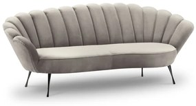 Canapea Kingston 3 locuri catifea Riviera L224 cm
