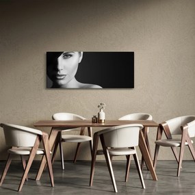 Tablou - Portretul femeii cu pălărie (120x50 cm)
