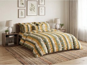 Lenjerie de pat din policoton HARVIA cu model Dimensiune lenjerie de pat: 2 buc 70 x 90 cm | 200 x 220 cm