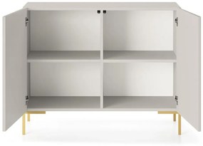 Dulap Lamellito L3  (gri bej + auriu). 1099064