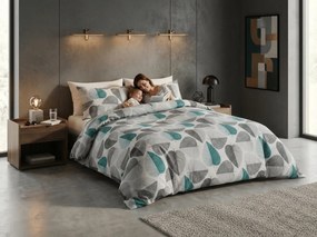 Lenjerie de pat din microfibra PULINA gri Dimensiune lenjerie de pat: 70 x 80 cm | 140 x 200 cm