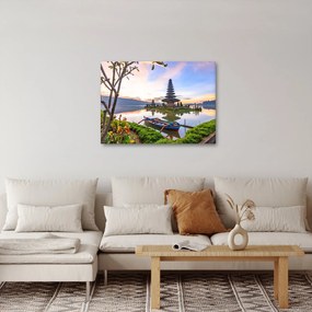 Tablou - Templul Pura Bratan (70x50 cm)