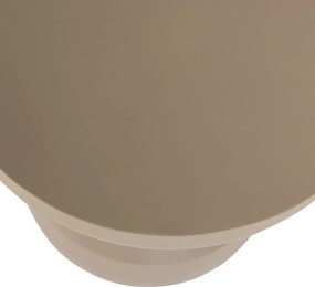 Măsuță auxiliară rotundă din metal ø 45 cm Bova – WOOOD