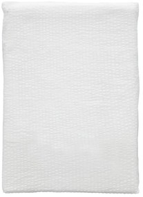 Lenjerie de pat din bumbac organic alb 200x140 cm Wave Optical - Södahl