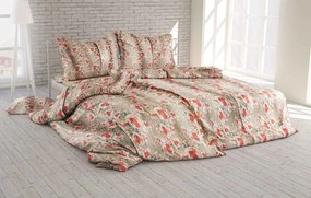 Lenjerie de pat creponată Flori Mici