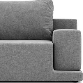 Canapea lemn masiv extensibilă Rand, 260 × 102 × 67 cm
