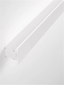 Aplica LED iluminat ambiental perete exterior IP65 PATH alb, 100cm