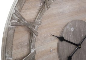 Ceas decorativ din lemn, ø 80 cm, Wody Mauro Ferreti