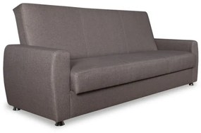 Canapea Extensibila Cu Lada Depozitare Bristoll, Gri, 225 X 88 X 94 Cm