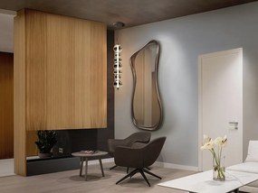 Oglinda decorativa moderna Gina bronz