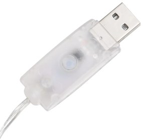 Piramida decorativa con de lumini cu LED colorat 120 cm acril 1, Multicolour, 120 cm