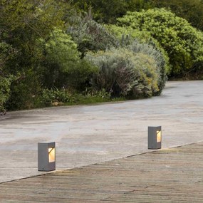 Mini Stalp LED iluminat exterior design modern IP65 CAST h-30cm