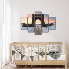 Tablou cu poarta, Yellowstone (150x105 cm)