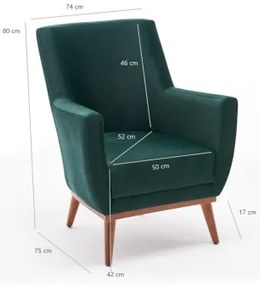 Fotoliu SIRO verde