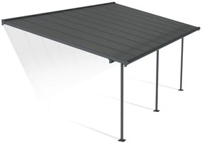 Carport auto din aluminiu Sierra Palram - Canopia 3 x 6,1 m antracit Heat Block