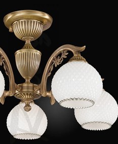 Lustra aplicata clasica din alama design italian 8600