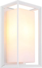 Aplica de perete exterior IP44 LOGANA alba