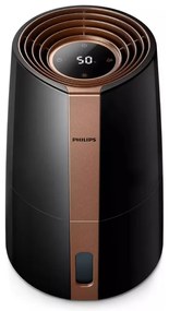 Umidificator Philips HU3918/10, Până la 45 m2, 300 ml/h, 3 l, 3 trepte, Nanocloud, Afișaj LED, Mod de noapte, Negru