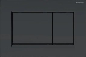 Geberit 115.883.16.1 - Plăcuță de acționare Sigma30, 24,6 x 16,4 cm, negru mat