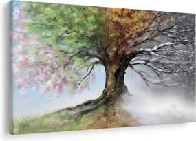 Tablou - Arborele celor patru anotimpuri (90x60 cm)