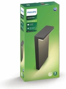 Coloană luminoasă LED de exterior BUSTAN 2xLED/4,5W IP44 Philips 16485/93/P0