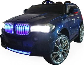 Masinuta Electrica cu Roti din Cauciuc NOVOKIDS™, Display LCD cu Redare MP4 Desene sau Muzica, Scaun de Piele, Model Offroad, Baterie Performanta