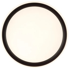 Brilliant - Plafonieră LED dimabilă CARLOZ LED/16W/230V Ø 30 cm, neagră