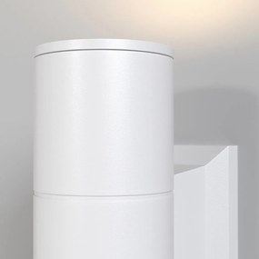Aplica de perete pentru iluminat exterior IP54 Bowery alb
