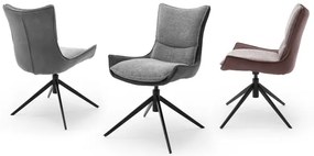 Scaun ZAIRA, 1 buc., maro/roșu