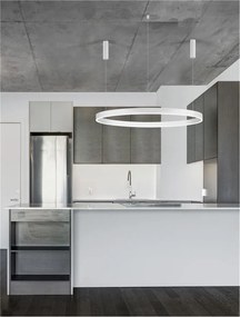 Lustra LED dimabila design circular MOTIF D-120cm