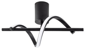 Plafonieră neagră LED 7x41 cm Likma – Opviq lights