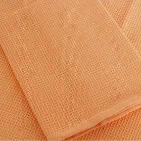 Șervet de bucătărie B.E.S. Petrovice vafe,  caisă, 40 x 60 cm, set 3 buc.