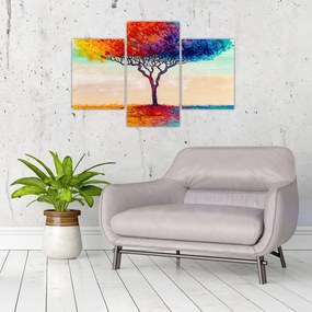 Tablou cu pom pictat (90x60 cm)