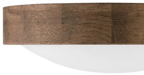 Plafonieră LED Brilagi CARVALHO SLIM 1xE27/60W/230V stejar nuc d. 27 cm