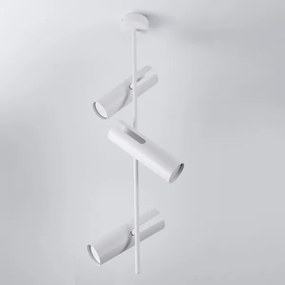 Brilagi - Lustra LED RGBW reglabilă pe tijă BRANCH 3xGU10/6,5W/230V albă