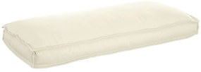 vidaXL Pernă pentru șezut / spătar din paleți Crem 120 x 50 x 12 cm