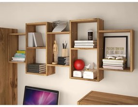 Etajeră de perete TRIO 65x161 cm stejar wotan