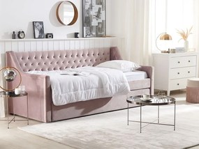 Pat extensibil  90x200 cm Maisha (roz). 1035496