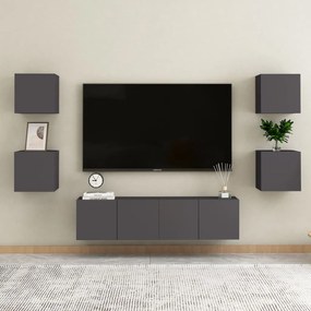 Dulapuri TV montaj pe perete, gri, 30,5x30x30 cm 1, Gri
