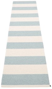Covor tip traversă pentru interior și exterior albastru deschis/crem 70x300 cm Bob Blue Fog – Pappelina