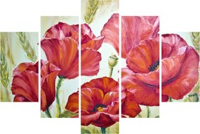 Tablou - Mac - flori (150x105 cm)