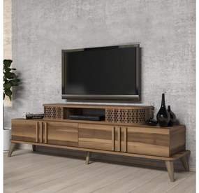 Masă TV/Dulap Lamele 2 (Nuc) . 1095638