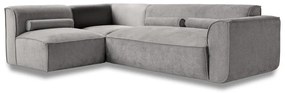Colțar gri deschis (cu colț pe partea stângă ) Flex Felix – Miuform