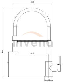 Baterie de  bucatarie SINK bej