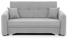 Canapea extensibila pentru 2 persoane LAINE, gri deschis