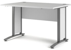 Masă de birou Modulo 120 x 80 cm, alb / gri