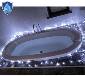 VOLTRONIC Lanț de Crăciun - 50 LED, alb rece