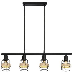 Lustră pe cablu INDIANA 4xE14/25W/230V Rabalux 5284